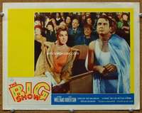 m267 BIG SHOW movie lobby card #5 '61 Cliff Robertson in circus!