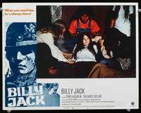 m271 BILLY JACK movie lobby card #7 '71 pregnant hippie girl!