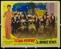 m296 BRONZE VENUS movie lobby card R40s Lena Horne & all black cast!
