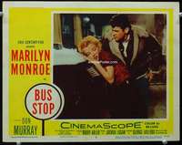 m300 BUS STOP movie lobby card #3 '56 sexy Marilyn Monroe, Don Murray