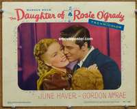 m340 DAUGHTER OF ROSIE O'GRADY movie lobby card #7 '50 Haver, MacRae