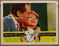 m343 DEATH OF A SCOUNDREL movie lobby card #2 '56 Zsa Zsa, Sanders