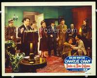 m346 DOCKS OF NEW ORLEANS movie lobby card '48 Winters as Charlie Chan