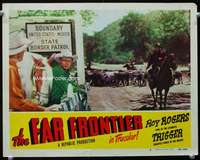m364 FAR FRONTIER movie lobby card #8 '48 Roy Rogers and Trigger!
