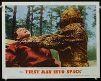m375 FIRST MAN INTO SPACE movie lobby card #5 '59 wacky monster!