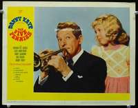 m377 FIVE PENNIES movie lobby card #6 '59 Danny Kaye trumpet close up!