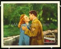 m466 HOMESTRETCH movie lobby card #5 '47 Cornel Wilde, Maureen O'Hara