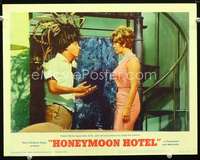 m468 HONEYMOON HOTEL movie lobby card #5 '64 Morse, Jill St. John