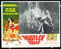 m480 HUSTLER SQUAD movie lobby card #5 '76 sexiest killer babes!