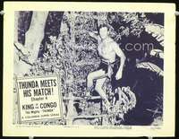 m518 KING OF THE CONGO Chap 4 movie lobby card '52Buster Crabbe serial
