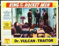 m519 KING OF THE ROCKET MEN Chap 1 movie lobby card #6 R56 serial!