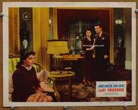 m528 LADY POSSESSED movie lobby card #5 '51 June Havoc, Fay Compton