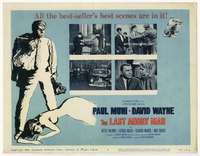 m102 LAST ANGRY MAN movie title lobby card '59 Paul Muni, David Wayne