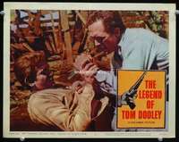 m546 LEGEND OF TOM DOOLEY movie lobby card #4 '59 Michael Landon