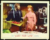 m575 LUST FOR LIFE movie lobby card #1 R62 Kirk Douglas as Van Gogh!
