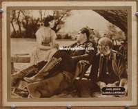 m584 MAN FROM WYOMING movie lobby card '24 Jack Hoxie, Lilian Rich