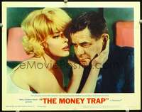 m613 MONEY TRAP movie lobby card #7 '65 Glenn Ford & Elke Sommer c/u!