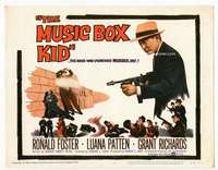 m119 MUSIC BOX KID movie title lobby card '60 hood who launched Murder, Inc!
