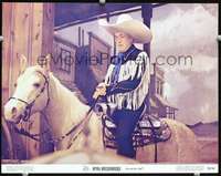 m627 MYRA BRECKINRIDGE movie lobby card '70 wacky cowboy John Huston!