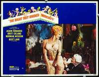 m646 NIGHT THEY RAIDED MINSKY'S movie lobby card #1 '68 sexy stripper!
