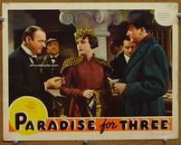 m685 PARADISE FOR THREE movie lobby card '38 Robert Young, Mary Astor