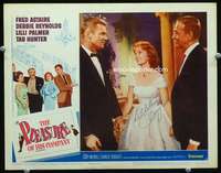 m706 PLEASURE OF HIS COMPANY signed movie lobby card #5 '61 by Reynolds