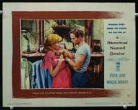 m782 STREETCAR NAMED DESIRE movie lobby card #3 '51 Marlon Brando