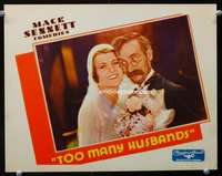 m811 TOO MANY HUSBANDS movie lobby card '31Andy Clyde,Irene Thompson