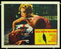 m838 WALK ON THE WILD SIDE movie lobby card '62 Jane Fonda close up!