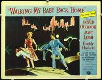 m841 WALKING MY BABY BACK HOME movie lobby card #5 '53 O'Connor, Leigh