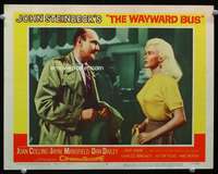 m849 WAYWARD BUS movie lobby card #5 '57 sexiest Jayne Mansfield!