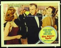 m864 WHOLE TRUTH movie lobby card #3 '58 Stewart Granger, Donna Reed