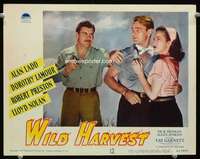 m868 WILD HARVEST movie lobby card #6 '47 Alan Ladd, Dorothy Lamour