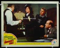 m883 WOMAN'S FACE movie lobby card '41 Joan Crawford, Donald Meek