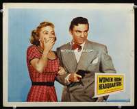 m886 WOMEN FROM HEADQUARTERS movie lobby card #7 '50 Virginia Huston