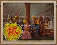 m892 YELLOW ROSE OF TEXAS movie lobby card '44 Roy Rogers, Dale Evans
