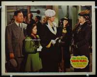 m899 YOUNG PEOPLE movie lobby card '40 Shirley Temple, Jack Oakie