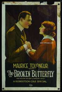 n047 BROKEN BUTTERFLY one-sheet movie poster '19 cool stone litho!