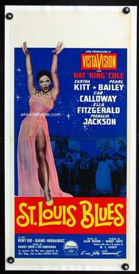 n019 ST. LOUIS BLUES Italian locandina movie poster '58 Eartha Kitt