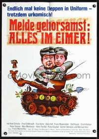 p378 CHAMPAGNER AUS DEM KNOBELBECHER German movie poster '75 wacky!