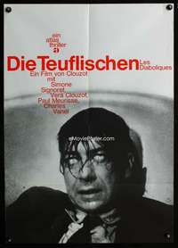 p400 DIABOLIQUE German movie poster R60s Henri-Georges Clouzot