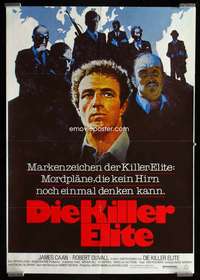 p478 KILLER ELITE German movie poster '75 artwork of James Caan!