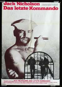 p488 LAST DETAIL German movie poster '73 Jack Nicholson in the Navy!
