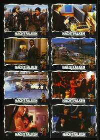 p325 NIGHTHAWKS #3 German lobby card movie poster '81 Stallone, Hauer