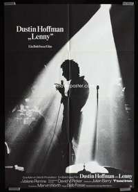 p494 LENNY German movie poster '74 Dustin Hoffman, Bob Fosse