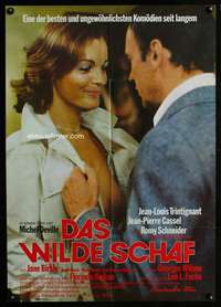 p507 LOVE AT THE TOP German movie poster '74 sexy Romy Schneider!
