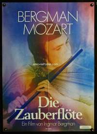 p515 MAGIC FLUTE German movie poster '75 Ingmar Bergman, Mozart