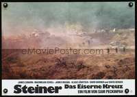 p297 CROSS OF IRON German 16x23 movie poster '77Peckinpah,different!