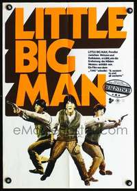 p299 LITTLE BIG MAN German 16x23 movie poster '71 Dustin Hoffman