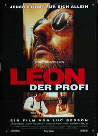 p562 PROFESSIONAL German movie poster '94 Leon, Besson, Jean Reno